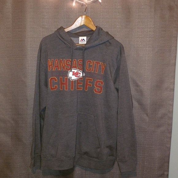 gray chiefs hoodie